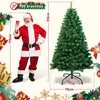 Jayseuw umelý vianočný stromček 210 cm jedľa so stojanom na Náhľad obrázku produktu 2