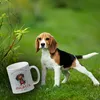 Dackel Glitzer-Kaffeebecher mit Spruch Nie zu klein für Produktbild-Vorschau 3