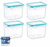 Frischhaltedose Gefrierdosen Vorratsdosen 4er Set 900 ml Produktbild-Vorschau 1