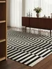 Hanse Home Vika Tappeto in lana Vika Nero Naturale Bianco Anteprima dell’immagine prodotto 2