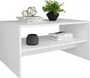 A white coffee table with decorative items and books on it. Anteprima dell’immagine prodotto
