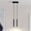 Arcchio LED-Pendelleuchte Franka, 2-flg., schwarz, Alu Produktbild-Vorschau 2