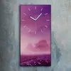 Wanduhr Bürouhr Leinwand Bild Geräuschlos 30x60 Kunst Produktbild-Vorschau 2