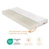 matelas ergonomique 7 zones en mousse froide, 120 x 200 cm, Voir les images du produit 10