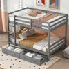 OKWISH Lit Superposé 140×200 cm avec 2 Tiroirs de Rangement Voir les images du produit 1