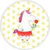 Mr. & Mrs. Panda Kühlschrankmagnet Einhorn Dame - Weiß - Produktbild-Vorschau 1