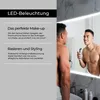 Artforma Badspiegel 140x90 cm - mit LED Beleuchtung - LED Produktbild-Vorschau 5