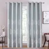 132*275cm Outdoor Wasserdicht Vorhänge mit Ösen Blätter Produktbild-Vorschau 7