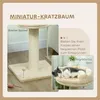PawHut Kratzbaum klein, 85 cm Katzenbaum, Katzenkratzbaum Produktbild-Vorschau 4