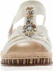 Rieker Komfort Sandalen Aleria Damen 31353439353931 Gold 37 Produktbild-Vorschau 3