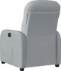 vidaXL Fauteuil relax gris clair Tissu Voir les images du produit 5