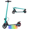 VANKEL Kinder E-Scooter Grün S32, 110W Motor, LED & Produktbild-Vorschau 2