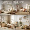 Detská posteľ ML-Design 90 x 200 cm s ochrannou bočnicou, Náhľad obrázku produktu 5