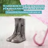1 Paar Wasserdicht Schuhüberzieher, Lange Rutschfeste Regen Produktbild-Vorschau 5