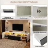 Mobile TV lucido Merax con illuminazione LED, moderno Anteprima dell’immagine prodotto 4