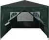 vidaXL Tenda per feste 3x3 m verde Anteprima dell’immagine prodotto 11