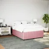 Bettgestell Rosa 140x200 cm Samt Produktbild-Vorschau 2