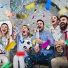 Relaxdays Party Popper, zestaw 12 sztuk, wysokość efektu Podgląd zdjęcia produktu 2