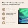 KitchenYeah© Herdabdeckplatte Nordlichter - Berg - Schnee , Produktbild-Vorschau 6