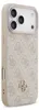 A close-up side view of a phone case with a repeating Guess logo pattern. Anteprima dell’immagine prodotto