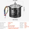 VEVOR 1/2 PS Gebläsemotor, 220 V, 2,6 Ampere, 1300 U/min, 3 Produktbild-Vorschau 7