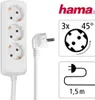 hama 00030528 hama 3-fach Steckdosenleiste 1,4 m weiß Voir les images du produit 4