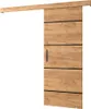Schiebetür Saldor 90 4 - Eiche Craft Gold / Schwarz Produktbild-Vorschau 2