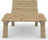 Holzliege Wellenliege Gartenliege Relaxliege "Liege-Franzi" Produktbild-Vorschau 6