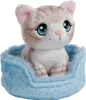 NICI Kuscheltier Katze grau getigert 12cm im Körbchen blau Produktbild-Vorschau 1