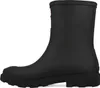 A side view of a black short Wellington boot. Produktbild-Vorschau