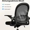 Sedia da ufficio Ergonomica - Sedia da scrivania con Anteprima dell’immagine prodotto 4