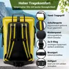 SCANDIC NATURE PIONEER 35L Rucksack wasserdicht gelb Produktbild-Vorschau 3
