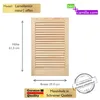ben+camilla.com offene Lamellentür 61,5x39,4cm Massivholz Produktbild-Vorschau 2