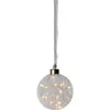 Weihnachtskugel Eglo beleuchtet LED 10 cm klar Produktbild-Vorschau 2