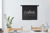 MuchoWow® Wandteppich Wandbehang Skyline "Barcelona" weiß Produktbild-Vorschau 2