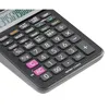 A close-up shot of a black CASIO calculator with a white background. Voir les images du produit
