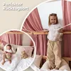 Hausbett Himmel Gold aus Musselin - 2er-Set für Kinderbett Produktbild-Vorschau 3