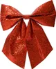 Schleifen mit Clip 12cm 2er Set rot Produktbild-Vorschau 2