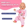 BABY born Jogginganzug in pink mit Hoodie und Hose für 43cm Produktbild-Vorschau 2