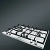 Smeg P261XGH, Edelstahl, Integriert, Gaskochfeld, 4 Produktbild-Vorschau 3