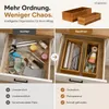 Set di organizer da cucina Dima, 2 pezzi, bambù Anteprima dell’immagine prodotto 10