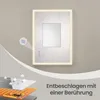 SONGMICS Zrcadlo do koupelny, nástěnné zrcadlo s Náhled obrázku produktu 7