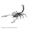 Metal Earth Scorpion, Bausatz, Metall Produktbild-Vorschau 1