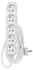 Prodlužovací kabel 3 m / 5 zásuvek / bílý / PVC / 1 mm2 Náhled obrázku produktu