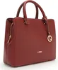 L.CREDI Handtasche Umhängetasche Maxima Handle Bag Red Produktbild-Vorschau 2