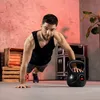 Hop-Sport Kettlebell 8kg, Vinyl Kugelhante, ergonomischer Produktbild-Vorschau 5