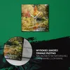 Coloray Uhr auf Leinwand 30x30 cm Wand Uhr Dekoration Produktbild-Vorschau 5