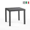 Bica Tisch Dallas Quadratisch 80x80x74 Cm Polypropylen Produktbild-Vorschau 11