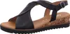 Gabor GENUA Damen Sandalette - Riemchen Sandalen schwarz Produktbild-Vorschau 1
