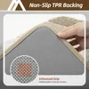 Zachte, antislip badmat, 50 x 150 cm, beige Productafbeelding-voorbeeld 4